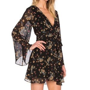 NWT Free People Lilou Dress in Black